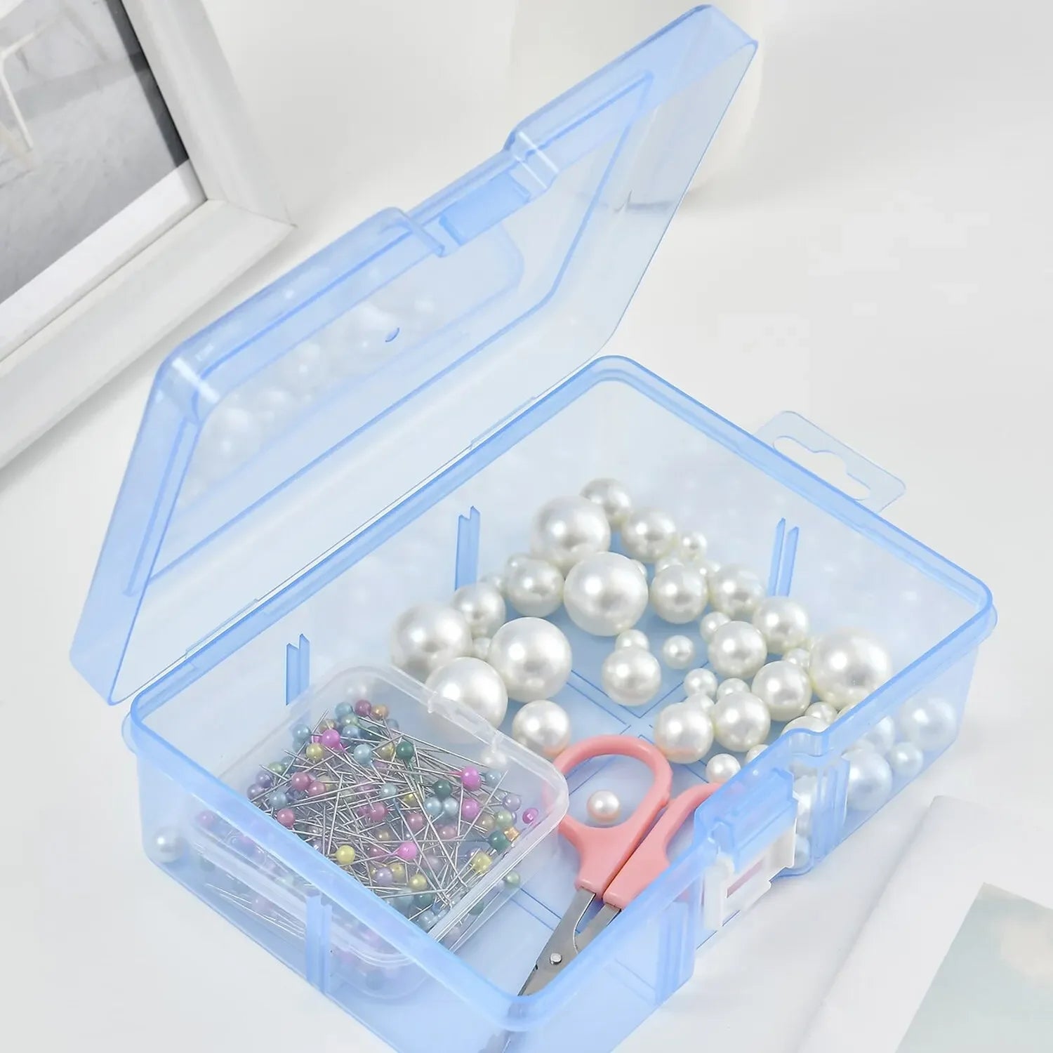 Small Clear Organizer Box – Multi-Purpose
