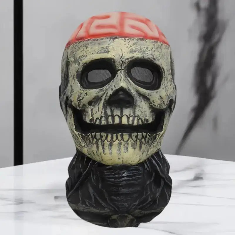 Halloween Printed Horror Hood Mask