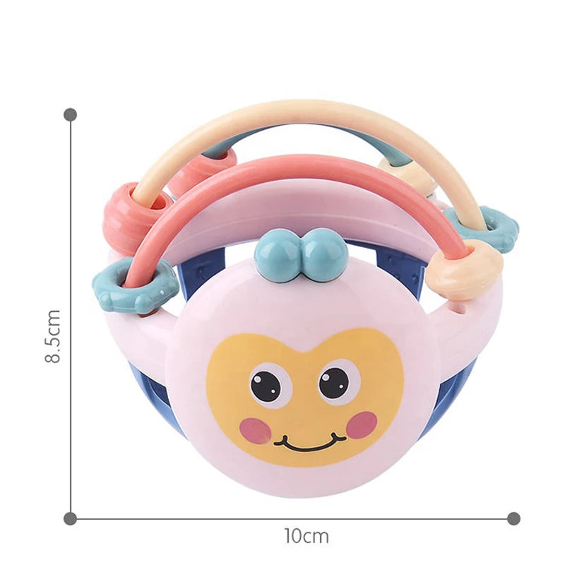 Soft Infant Teether & Rattle Toy