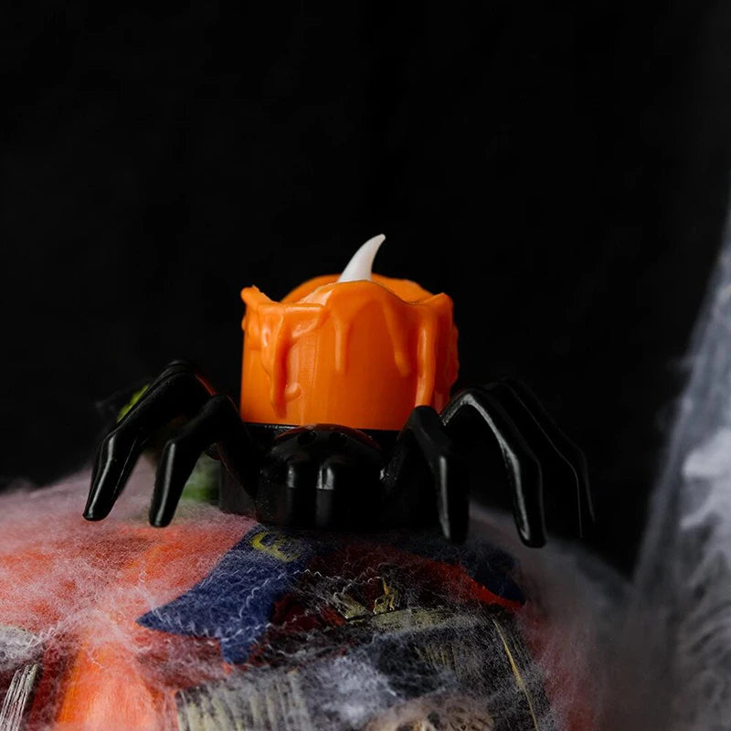 Halloween Spider LED Candle