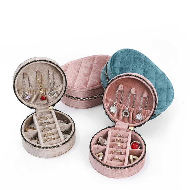 Exquisite Jewelry Organizer with Flip Cover