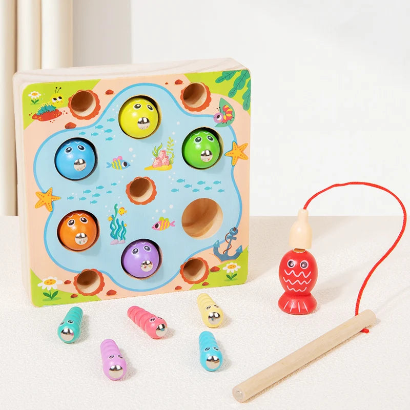 Kids Color Fishing Game Toy