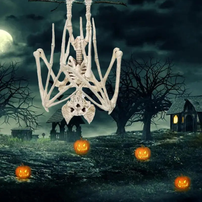 Halloween Bat Skeleton Decoration