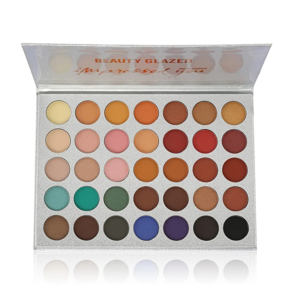 BEAUTY GLAZED 35-Color Makeup Palette