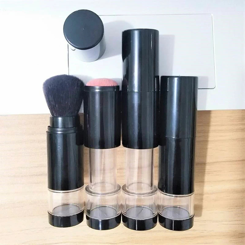 Portable Makeup Brush Set for Face & Powder