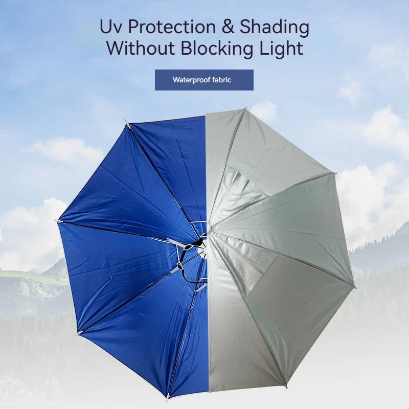 Foldable Umbrella Hat