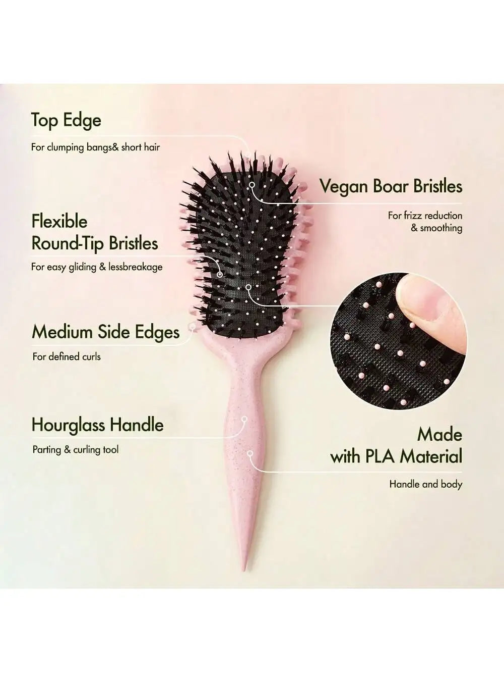 Curly Hair Styling Brush