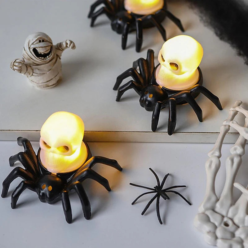 Halloween Spider LED Candle