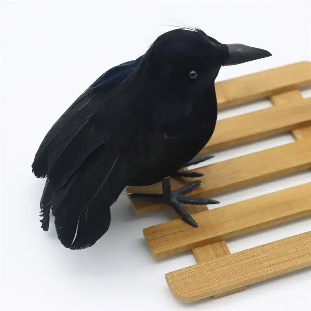 Halloween Black Crow Decorations