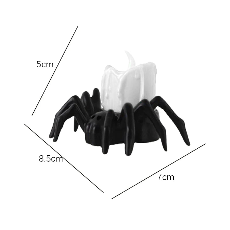 Halloween Spider LED Candle