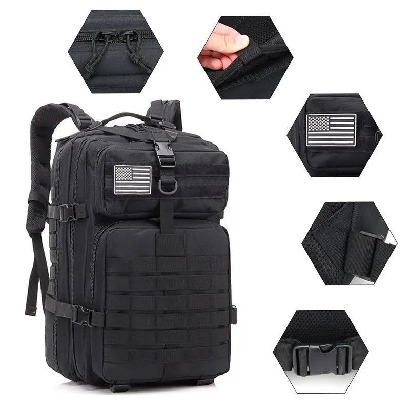 50L Men’s Tactical Outdoor Backpack