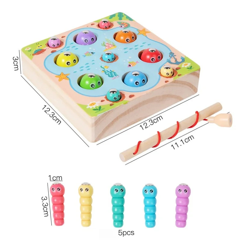 Kids Color Fishing Game Toy