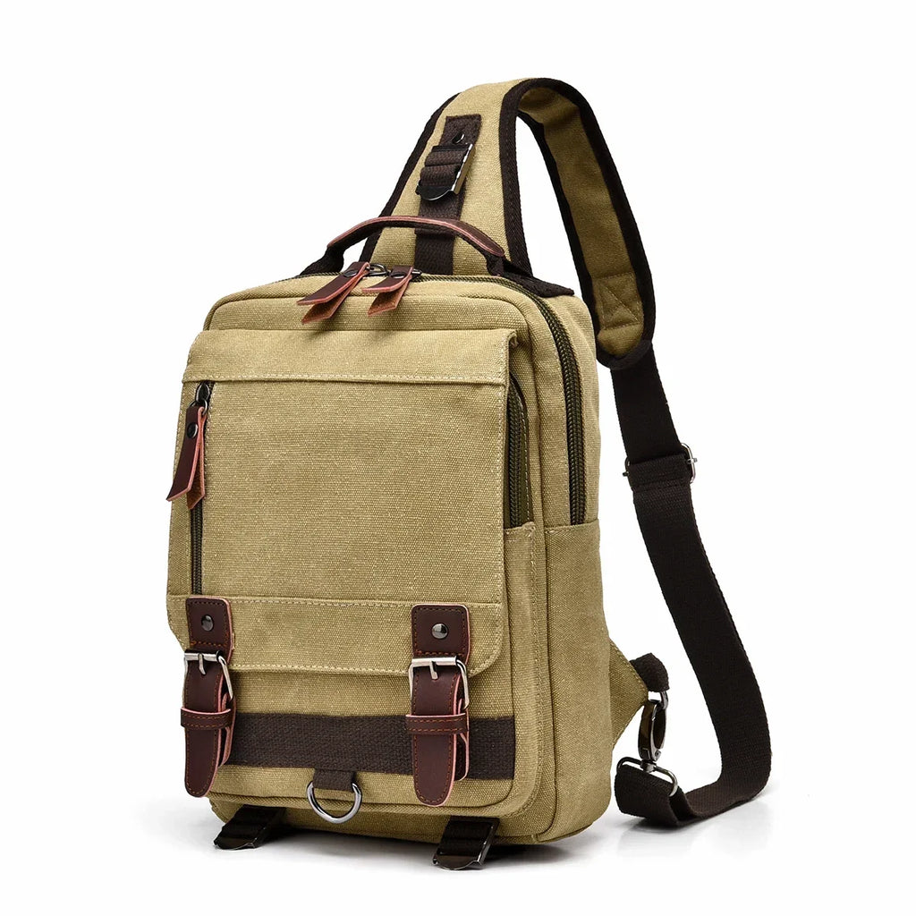 Small Canvas Backpack 20L