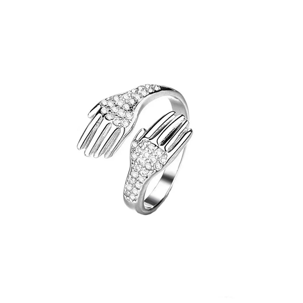 Elegant Zircon Open Ring