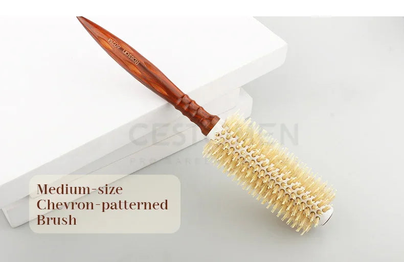3-Size Round Hair Brush