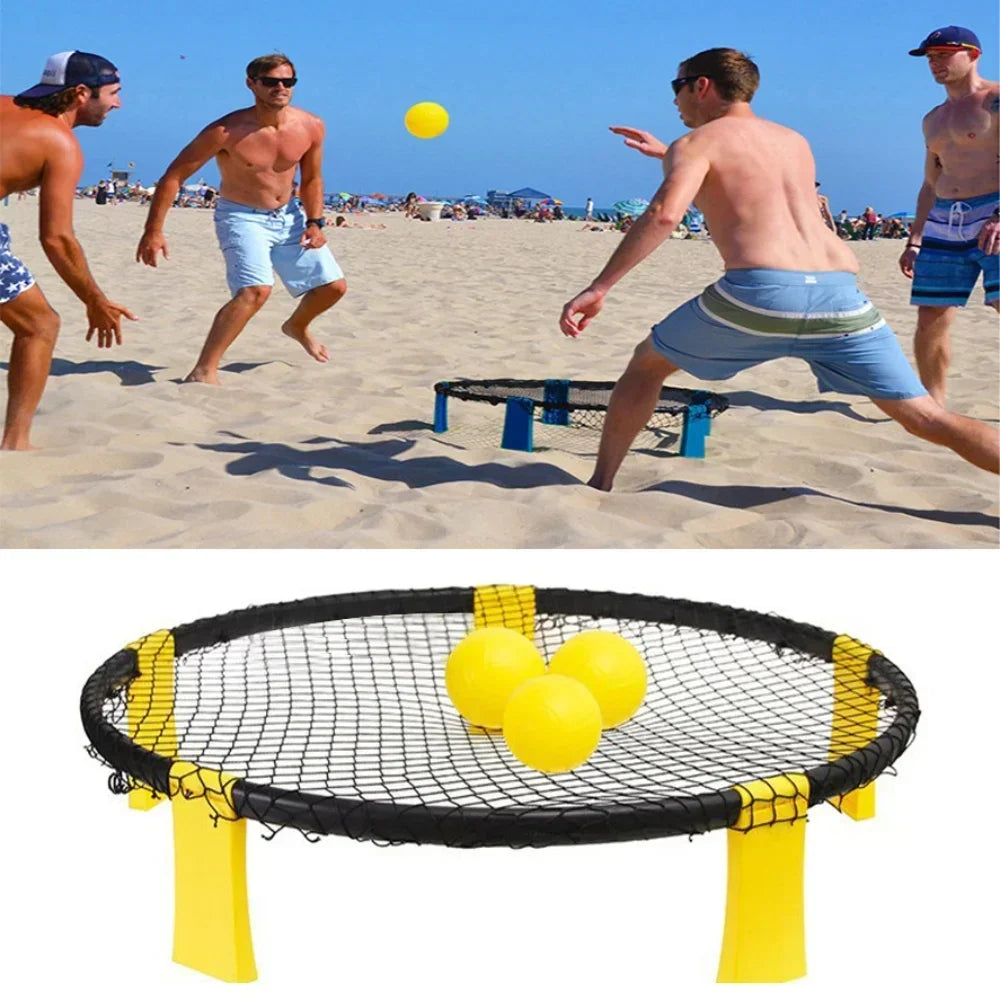 Beach Volleyball Set with Net