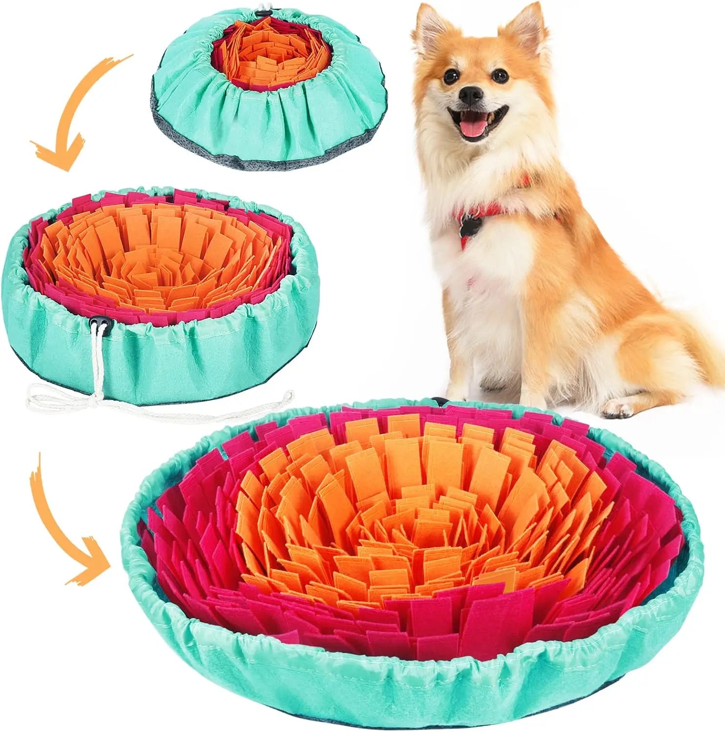 Pet Snuffle Mat – Interactive Feed Game