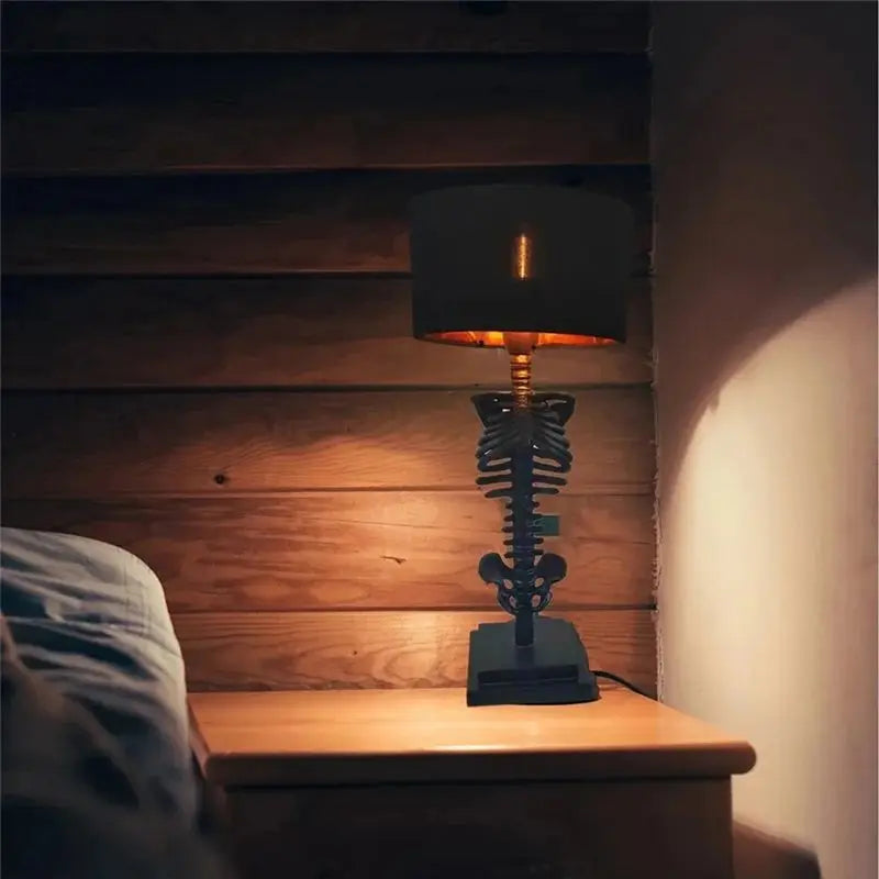 Halloween Skeleton Table Lamp