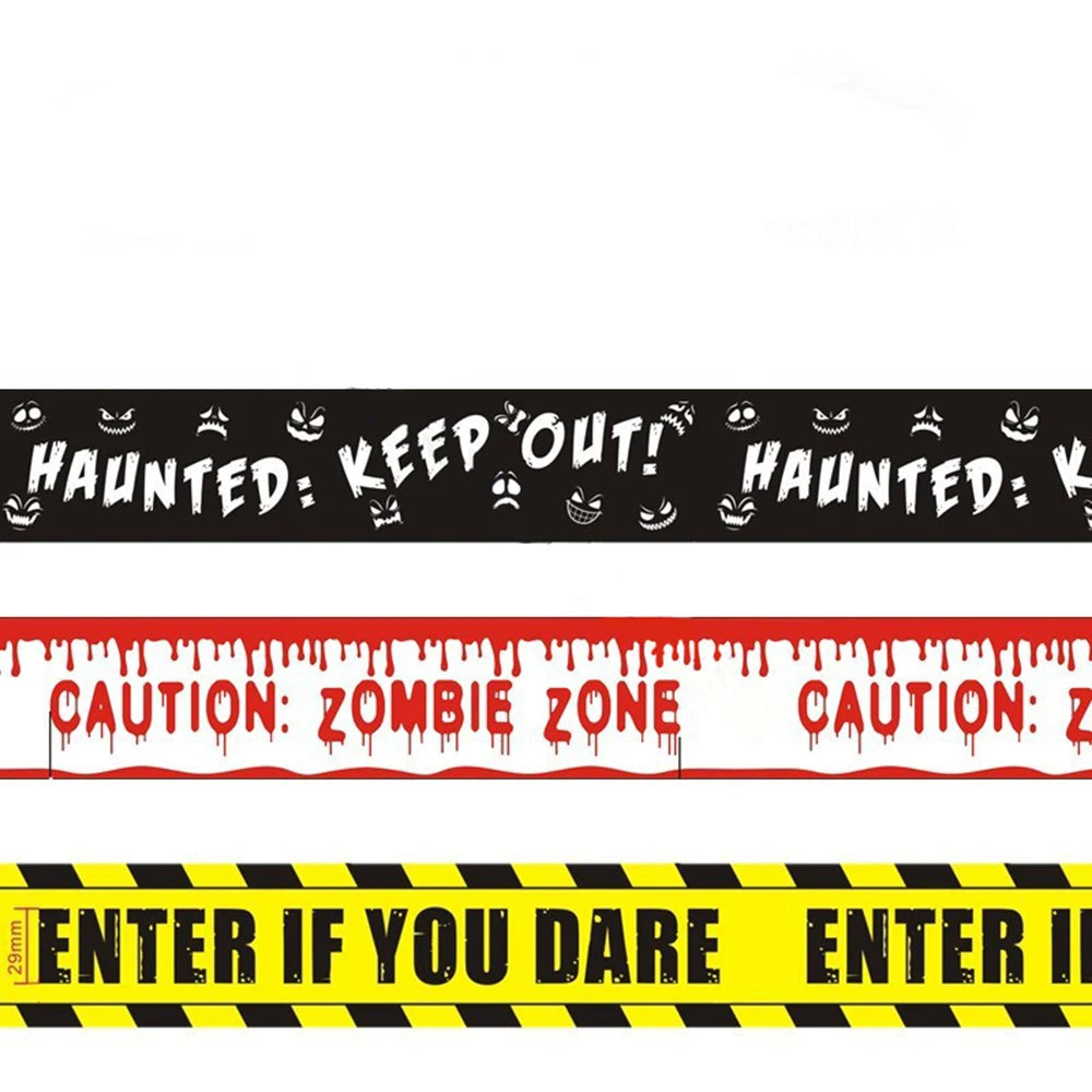 Halloween Caution Tape