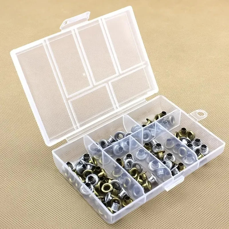Transparent Double Buckle Jewelry Storage Box