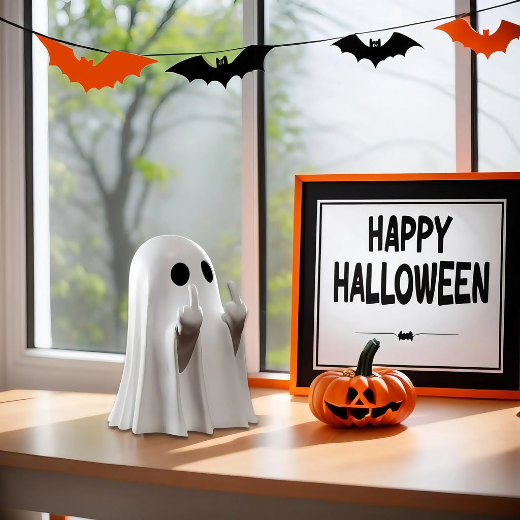 Halloween Cheeky Ghost Figurine