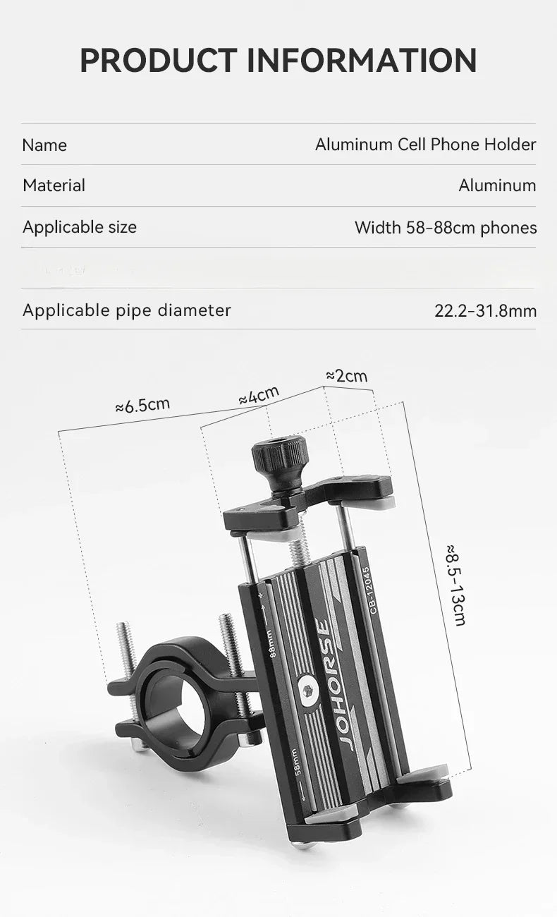 CNC Aluminum Phone Mount Holder