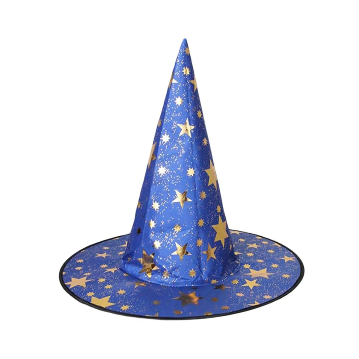 Halloween Star-Print Witch Hat
