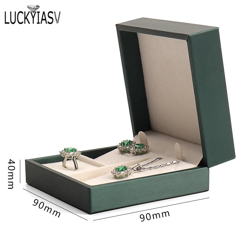 Premium Leather Jewelry Storage Box