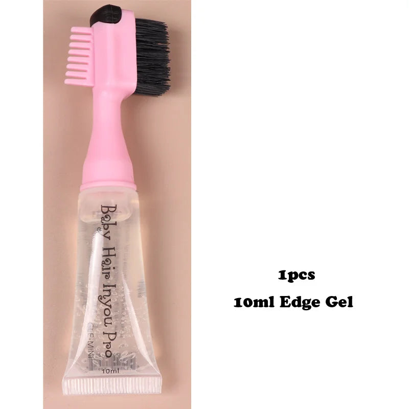 Edge Control Hair Gel with Brush - 10ml