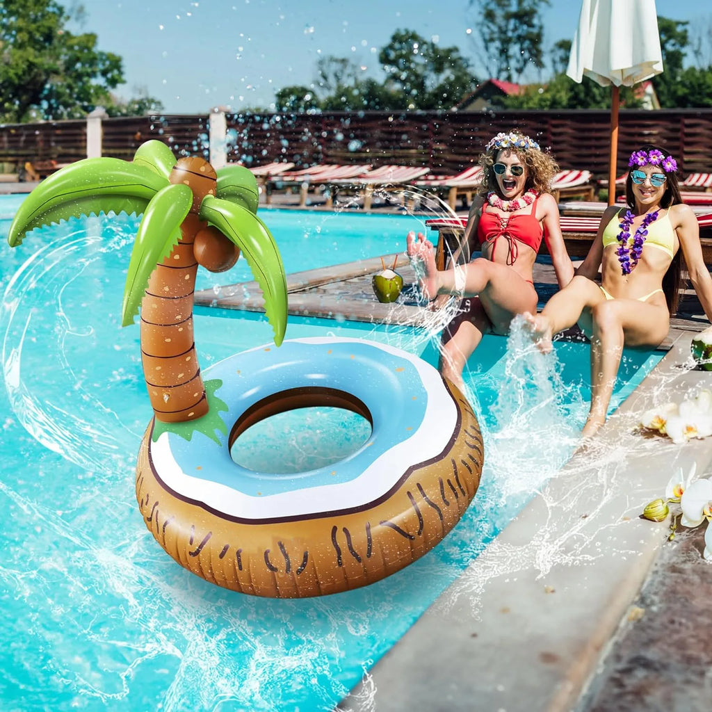 Inflatable Coconut Tree Pool Float