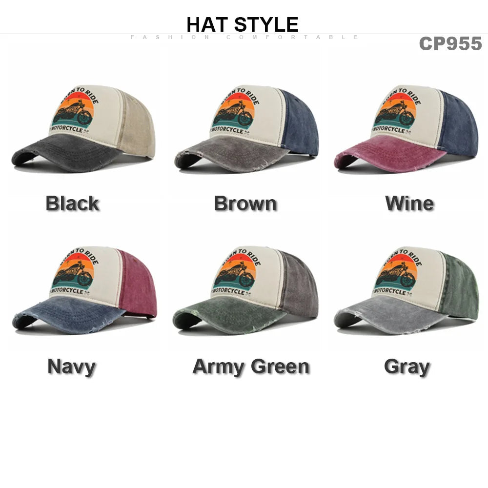 Retro Washed Baseball Cap