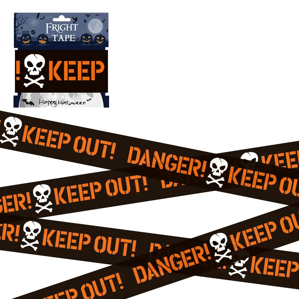 Halloween Caution Tape