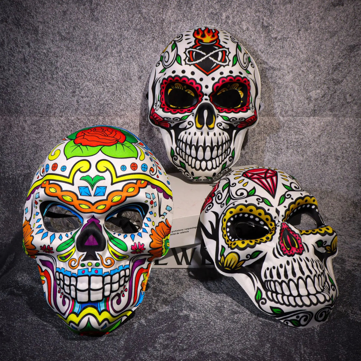 Halloween Day of the Dead Skull Mask