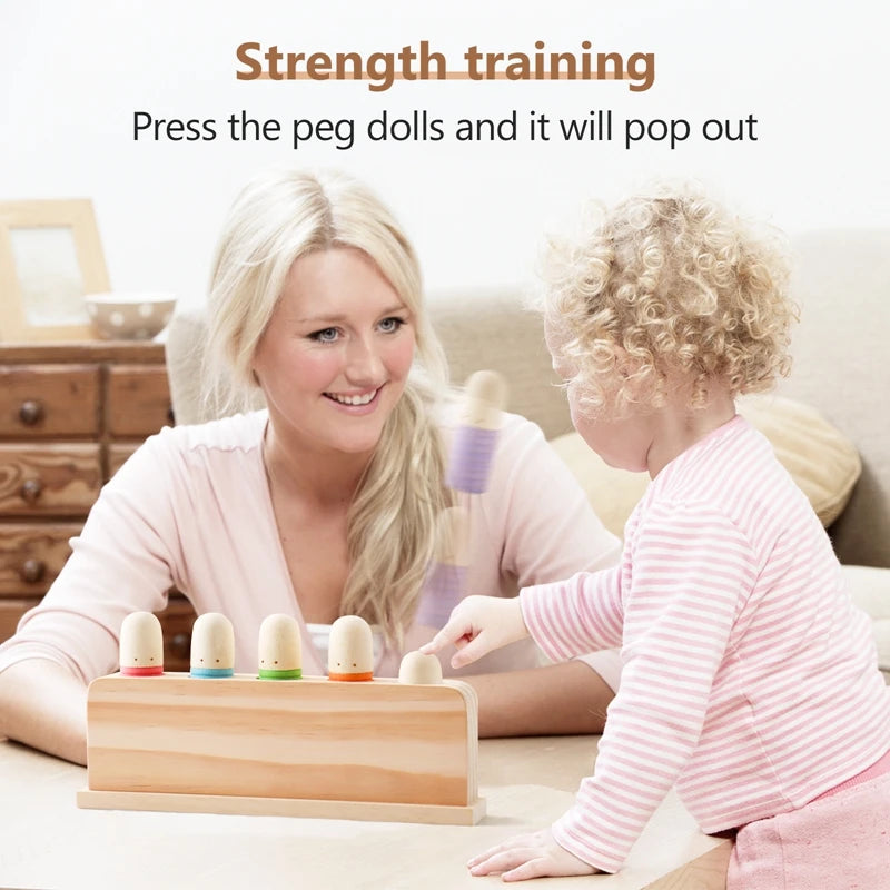 Wooden Baby Coordination Learning Toy
