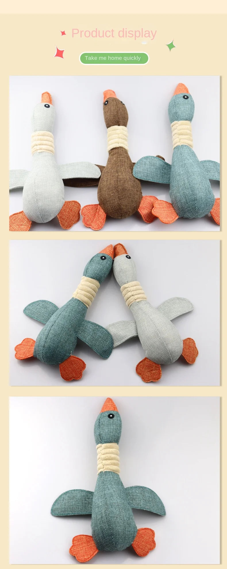 Bite-Resistant Pet Toy – Wild Goose