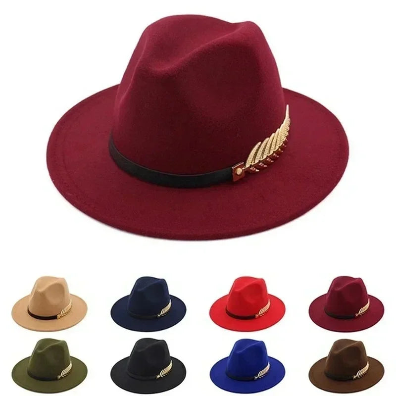 Vintage Wool Jazz Hat