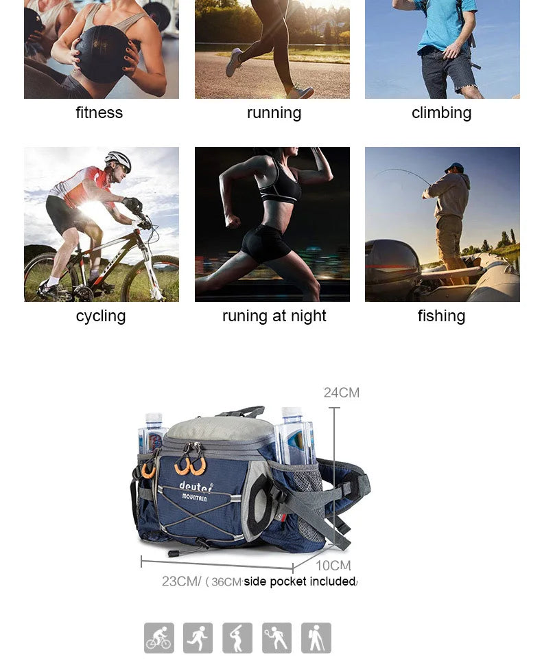 Small Cycling & Hiking Waist Bag