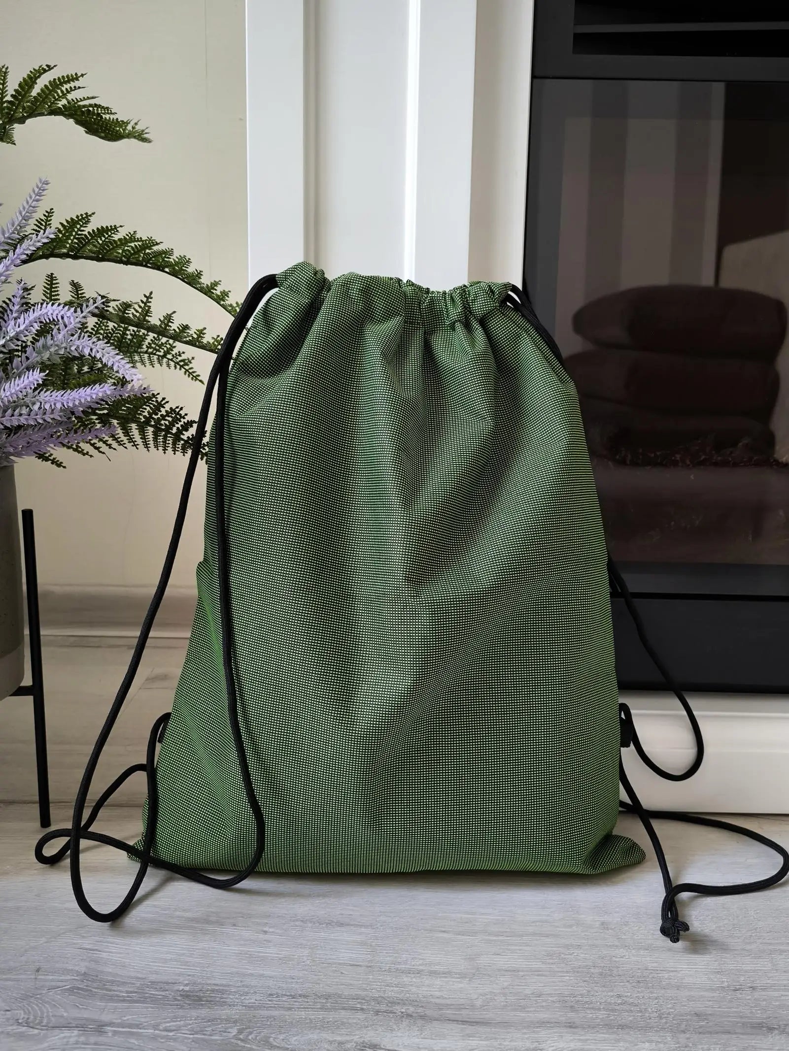 Foldable Drawstring Backpack – Lightweight Unisex