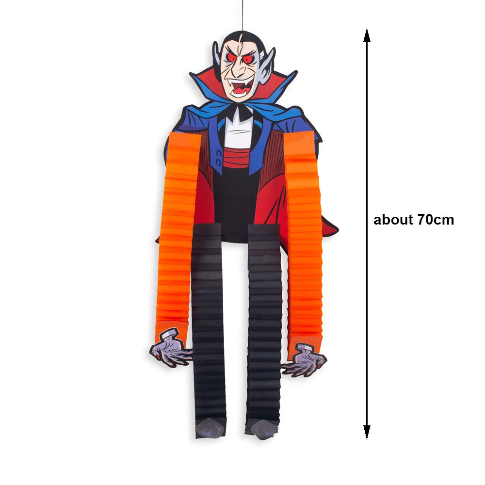 Halloween Paper Character Hanging Decorations