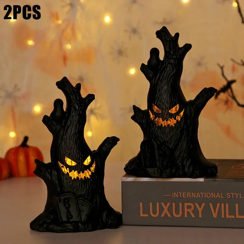 Halloween LED Haunted Tree Light