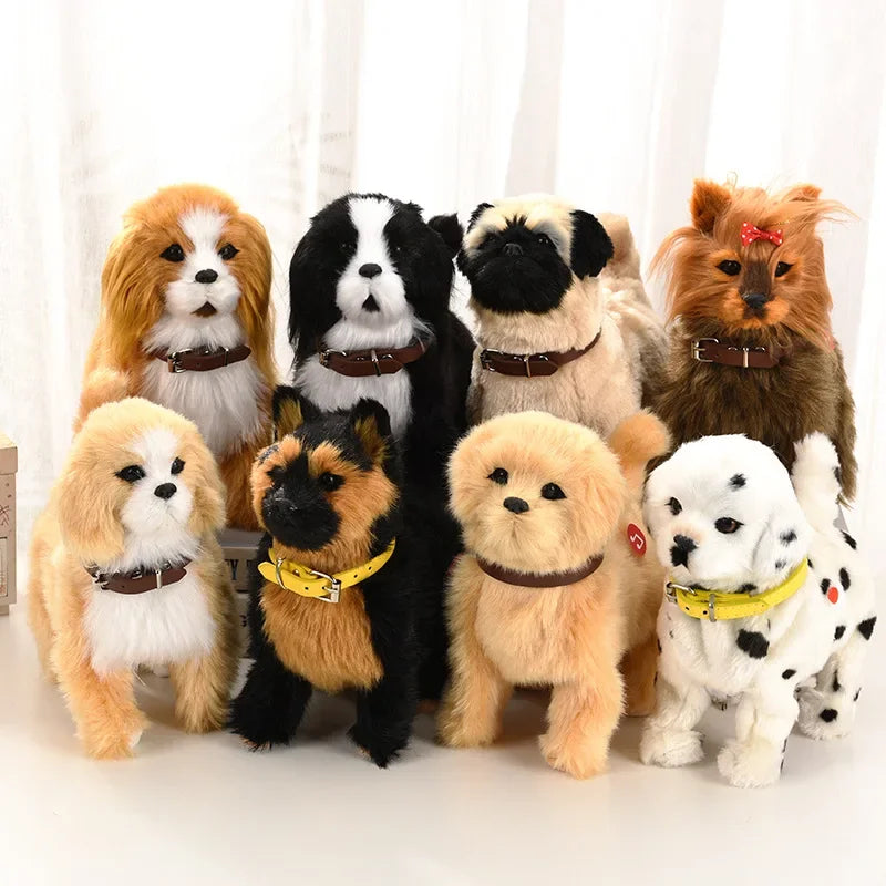 Electric Plush Robot Dog – Voice Control