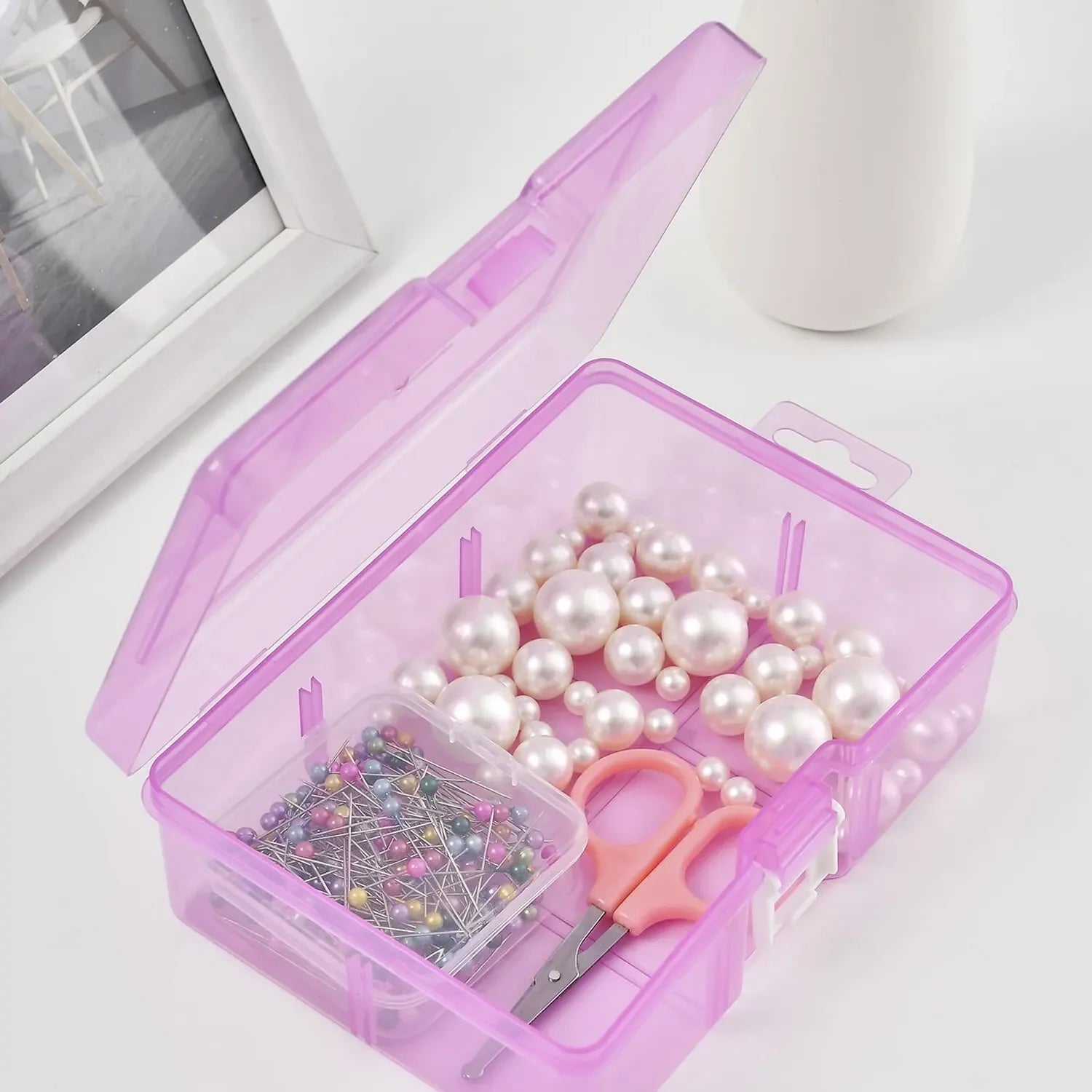 Small Clear Organizer Box – Multi-Purpose
