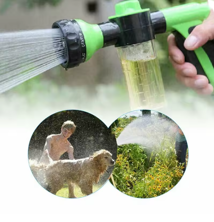 Pet Shower Nozzle Sprayer – 3-Mode Dog Bath Gun