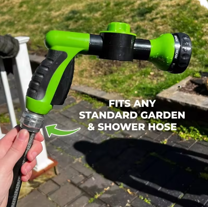 Pet Shower Nozzle Sprayer – 3-Mode Dog Bath Gun