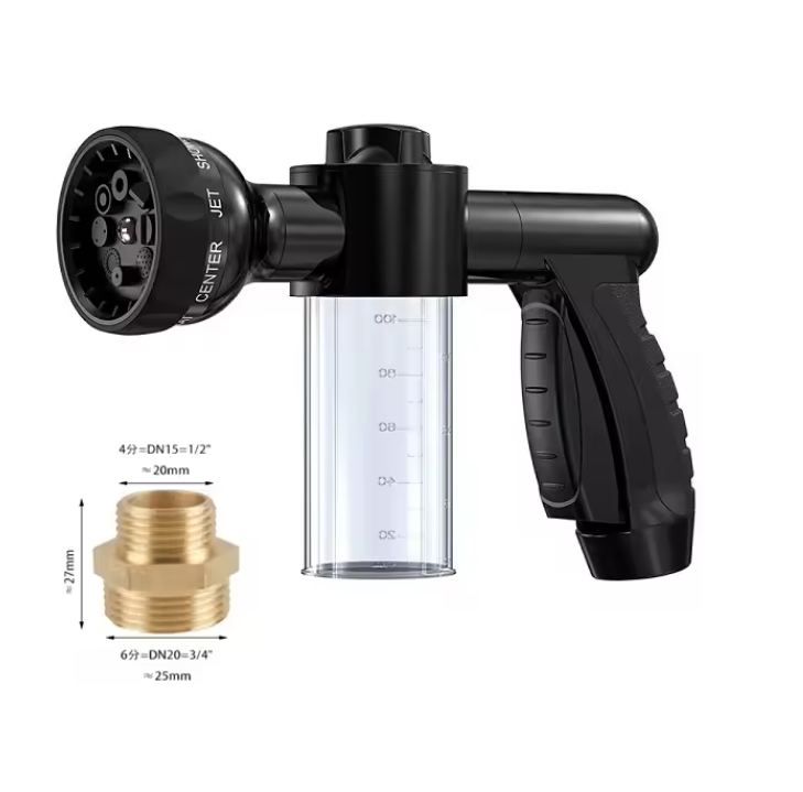 Pet Shower Nozzle Sprayer – 3-Mode Dog Bath Gun