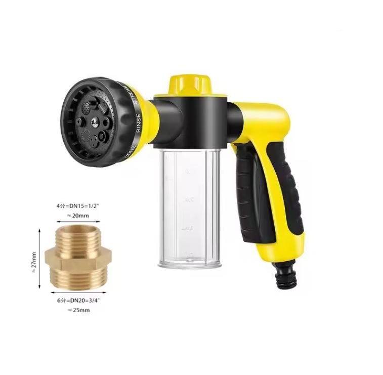 Pet Shower Nozzle Sprayer – 3-Mode Dog Bath Gun