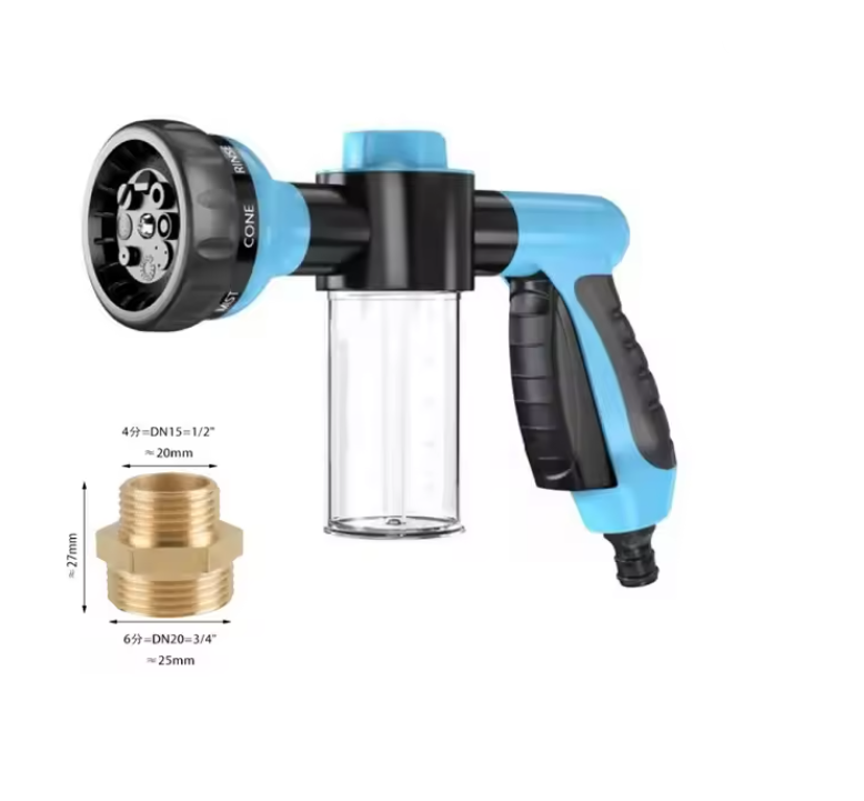 Pet Shower Nozzle Sprayer – 3-Mode Dog Bath Gun