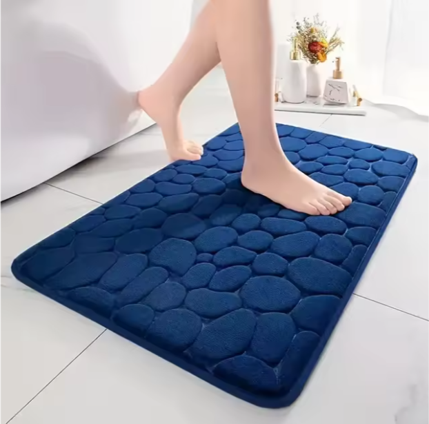 3D Non-Slip Bathroom Mat – Quick Dry