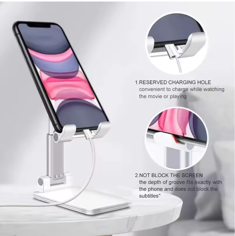 Desk Mobile Phone Holder – Adjustable