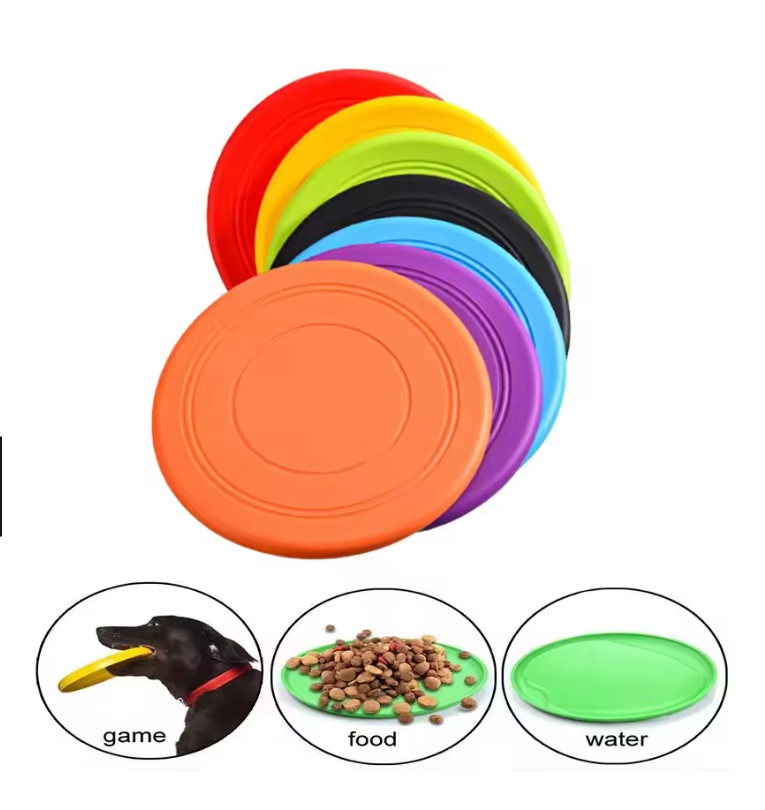 Durable Pet Training Frisbee – Soft Rubber